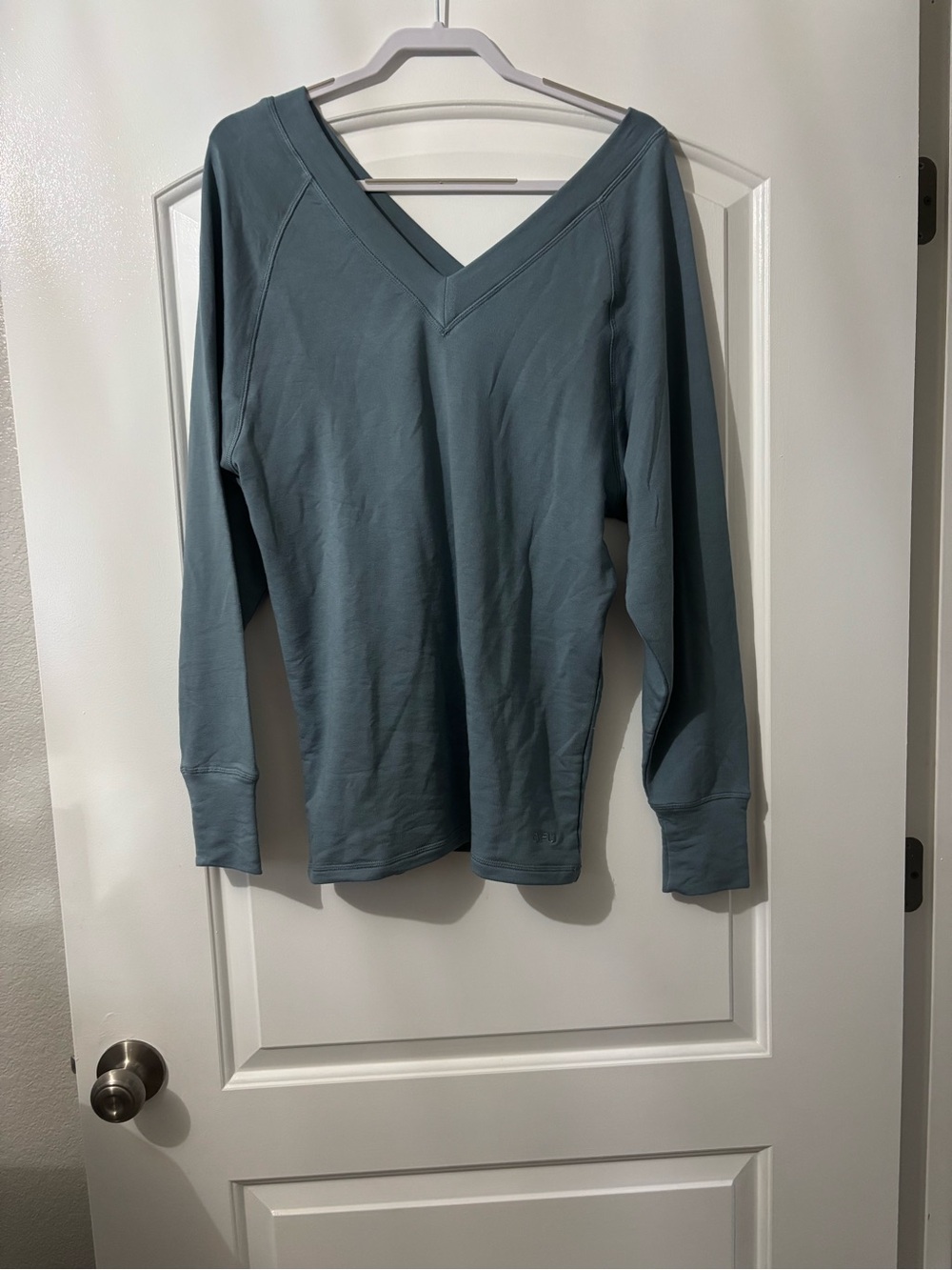 Urban Outfitters Out From Under Slate Gray V-Neck Pullover